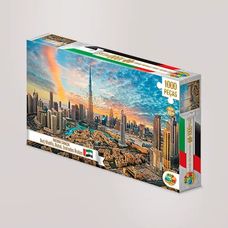 Quebra Cabeça 1000 Peças Burj Khalifa, Dubai, Emirados Árabes Unidos - GGB Brinquedos