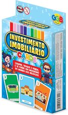 Jogo Investimento Imobiliário Cards - GGB Brinquedos