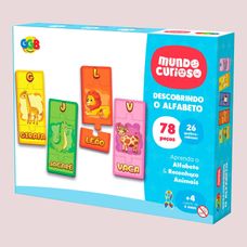 Jogo Descobrindo O Alfabeto - GGB Brinquedos