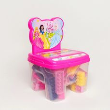Cadeira Toy Blocos 48 Peças Princesas - GGB Brinquedos