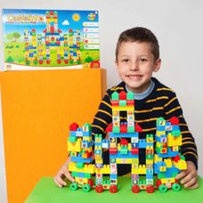 Blocos de Montar Castelinho - GGB Brinquedos