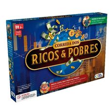 Jogo Corrida dos Ricos & Pobres - Pais & Filhos