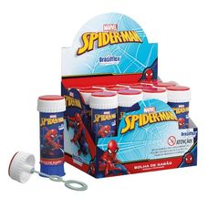 Bolha de Sabão com Jogo Spider-Man 60ml - Brasilflex Bolha de Sabão com Jogo Spider-Man 60ml - Brasilflex