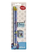 Kit Escolar Pencil Stitch com 4 Peças - Molin