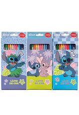 Lápis de Cor Stitch Caixa com 12 Cores - Molin