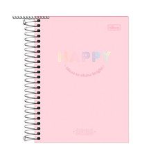 Agenda Espiral Diária Happy M4 - Tilibra - Capas Sortidas