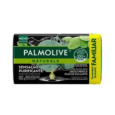 Sabonete em Barra Palmolive Naturals Sensação Purificante Argila e Óleo de Eucalipto 150g