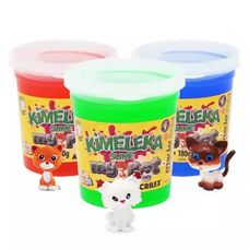 Slime Kimeleka My Pet Cats 180g Cores Sortidas - Acrilex
