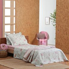 Jogo Cama Solteiro 160x240cm Casual Kids Unicórnio Bailarina - Appel
