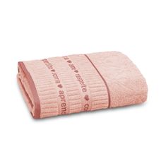 Toalha de Banho 68x135cm Eternity Rosa Po - Appel