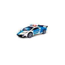 Carrinho de Plástico Polícia a Pilha TK-1593 - Toy King