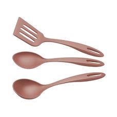 Jogo de Utensílios Tramontina Ability em Nylon Mocaccino 03 Peças 25199/411