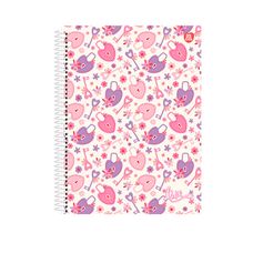 Caderno Univ.C/D 1X1 80F Love - Animativa