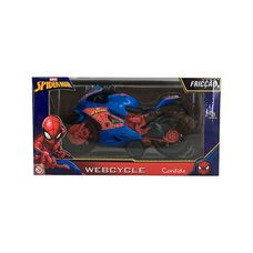 Moto Fricção Spider Man Webcycle