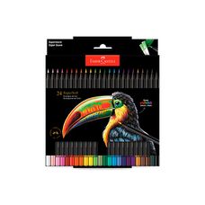 Lápis de Cor Faber-Castell Ecolápis SuperSoft 24 Cores