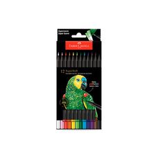 Lápis de Cor Faber-Castell SuperSoft 12 Cores