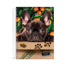 Caderno Espiral Universitário Capa Dura 10x1 Pet 160 Folhas - Jandaia - Capas Sortidas