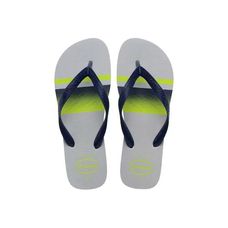 Sandália Havaianas Top Basic Cinza Gelo/Marinho - Tamanho 37/38