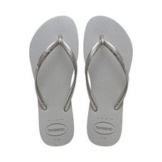 Chinelo Havaianas Slim Gloss Cinza/Cinza Gelo - Tamanho 35/36