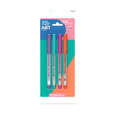 Caneta Em Gel Art 1.0 Pastel + Neon Blister c/4 Und