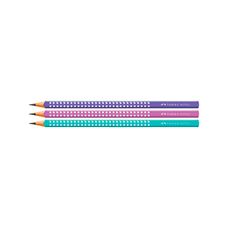 Lápis Grafite Ecolápis Sparkle Sortido - Faber-Castell