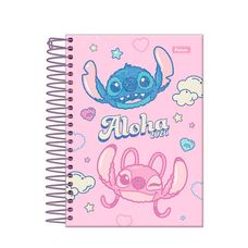 Agenda Espiral Stitch 176 Folhas - Foroni - Capas Sortidas