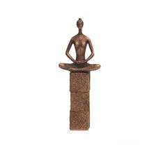 Escultura poliresina Yoga 21526
