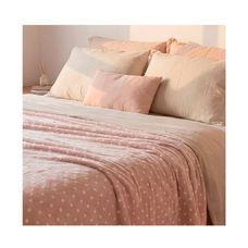 Manta Flannel Queen 2,20x2,30 Charme Poa Rosa