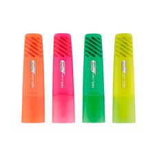 Marca Texto Liqeo Flat Neon Corpo Colorido - Tris
