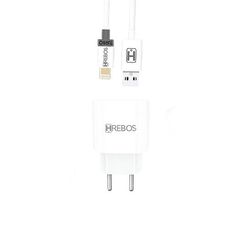 Carregador USB Turbo 18W Lightning CRG-351I - Hrebos