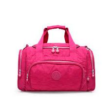 Sacola de Viagem, abertura em U, Bolso frontal, alça de mão - 04 CS17 - Pink