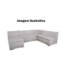 Sofá Canto Fênix Boucle Terracota Pop - Malu Estofados