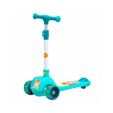 Patinete Fofo Com Luz Na Roda DMR 6807AZ Patinete Fofo Com Luz Na Roda DMR 6807AZ