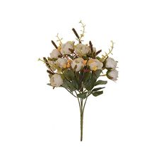 Bouquet Camelia X13 Creme Outono 31cm - Florarte