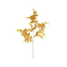 Galho Folha X13 Marrom 2T Outono 96cm - Florarte