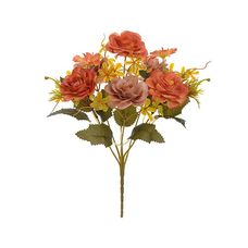 Bouquet Dalia X6 Ocre Outono 30cm - Florarte