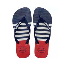 Chinelo Havaianas Top Nautical Marinho/Vermelho - Tamanho 39/40