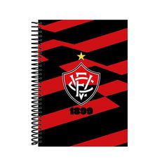Caderno Espiral Universitário Capa Dura 20x1 Time Esporte Clube Vitória 320 Folhas - Baag - Capas Sortidas