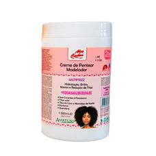 Creme de Pentear Modelador Amazun Anti Frizz Aloe Cachos 1000ml