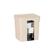 Lixeira de Pia Fly 5 Litros Creme - Paramount