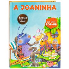 Livro Bichos Divertidos em 3D Joaninha. Todolivro