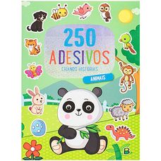 Livro 250 Adesivos - Criando Histórias: Animais - Todolivro