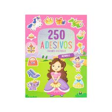 Livro 250 Adesivos - Criando Histórias: Meninas - Todolivro