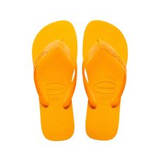 Sandália Havaianas Top Amarelo Pop - Tamanho 39/40.