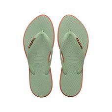 Chinelo Havaianas Feminino Slim Point S Green - Tamanho 37/38