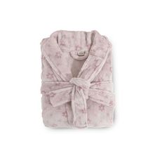 Roupão de Banho Charme M Floral Rosa - Appel
