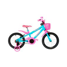 Bicicleta Infantil Aro 16 Cairu Fadinha – Azul Bebê e Pink