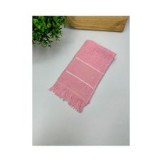 Toalha Social 36x23 Slim Rosa Flor - Marcotex