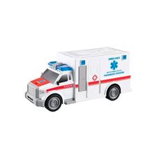 Carro Fricção Ambulância DMT6164 - DM Toys Carro Fricção Ambulância DMT6164 - DM Toys