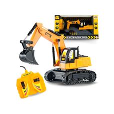 Carro Controle com Fio Escavadeira DMT6456 - DM Toys